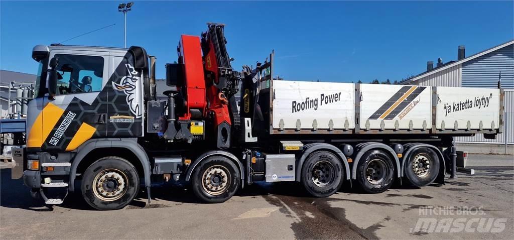 Scania G410 Lastbil med kran