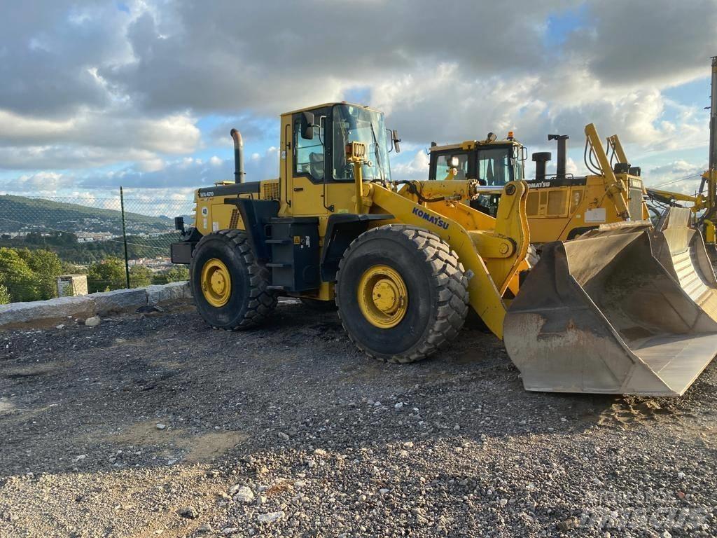 Komatsu WA 470 Læssemaskiner på hjul