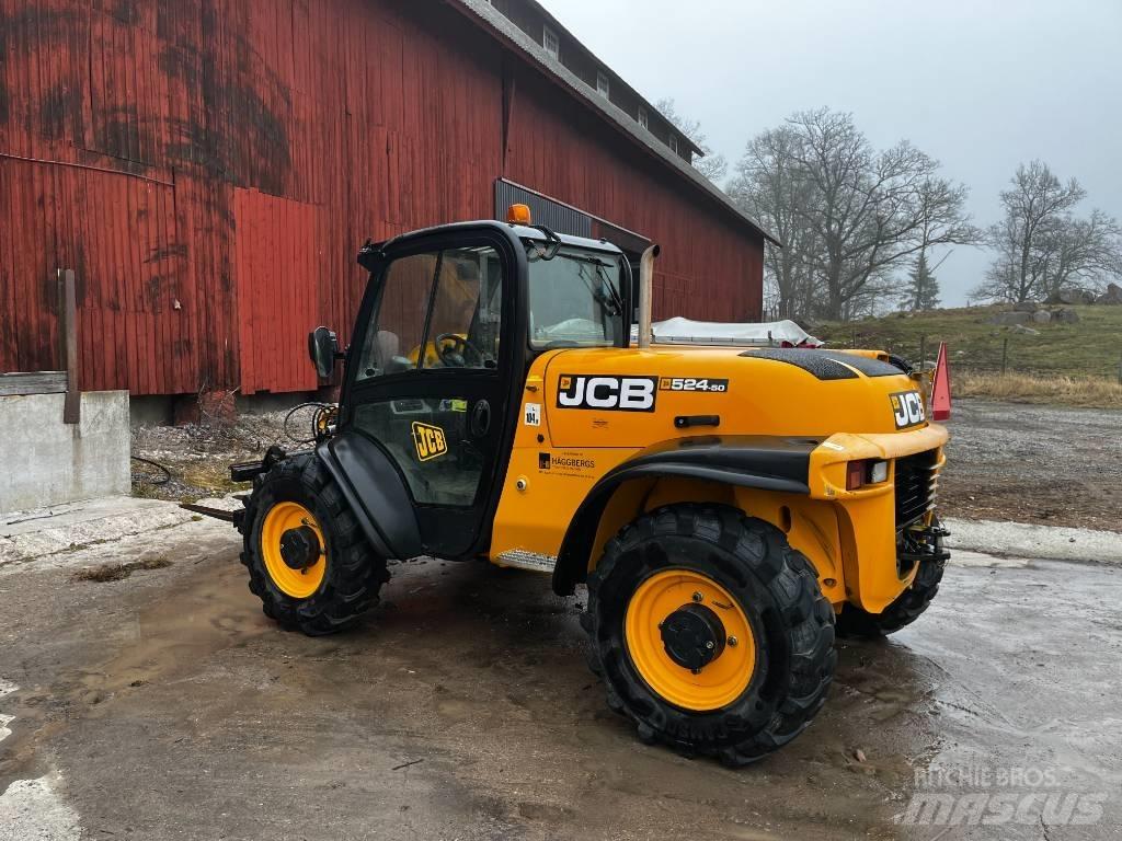 JCB 524-50 Teleskoplæssere til landbrug