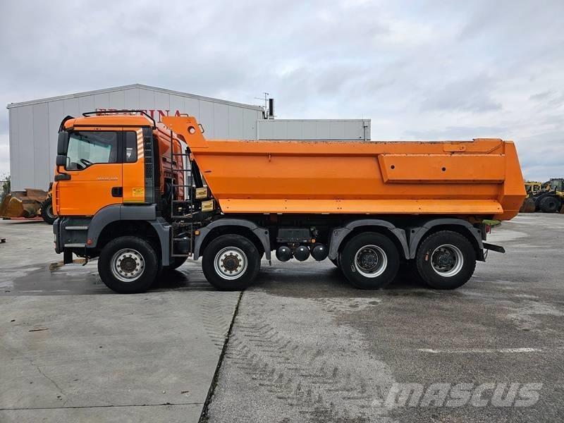 MAN TGA 35.440 8x6 Lastbiler med tip