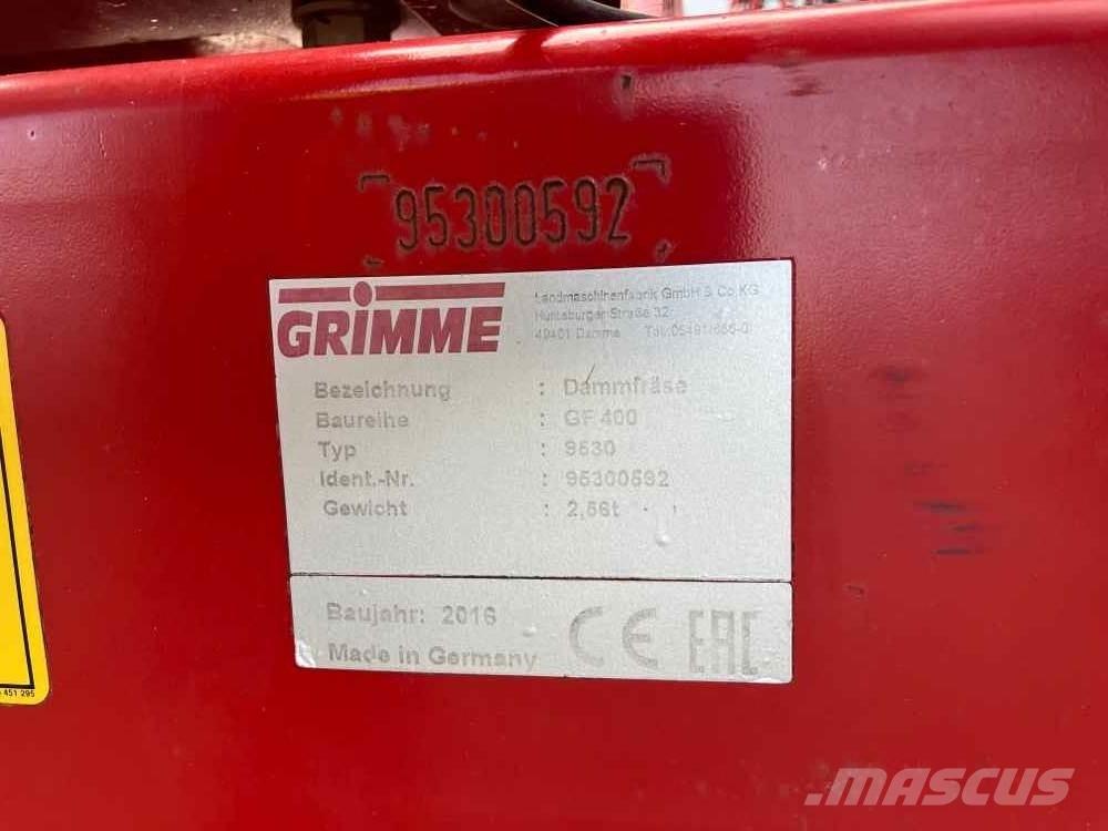 Grimme GF 400 Kartoffelmaskiner - Andet udstyr