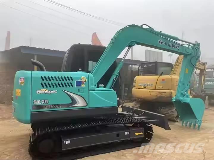 Kobelco SK 75 Gravemaskiner på larvebånd