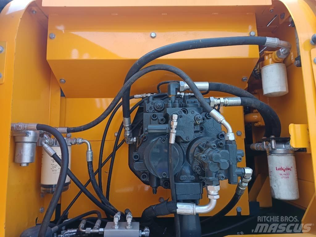 Hyundai R210W Gravemaskiner på hjul