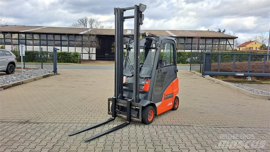 Linde H16D Diesel gaffeltrucks