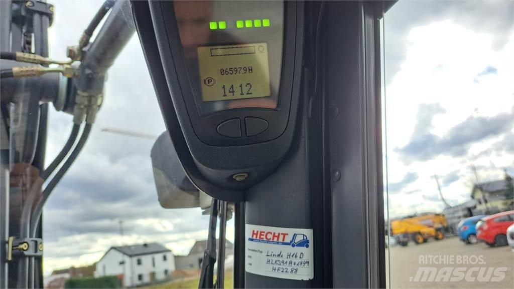 Linde H16D Diesel gaffeltrucks
