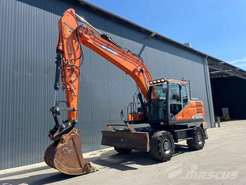 Doosan DX170W-5 Gravemaskiner på hjul