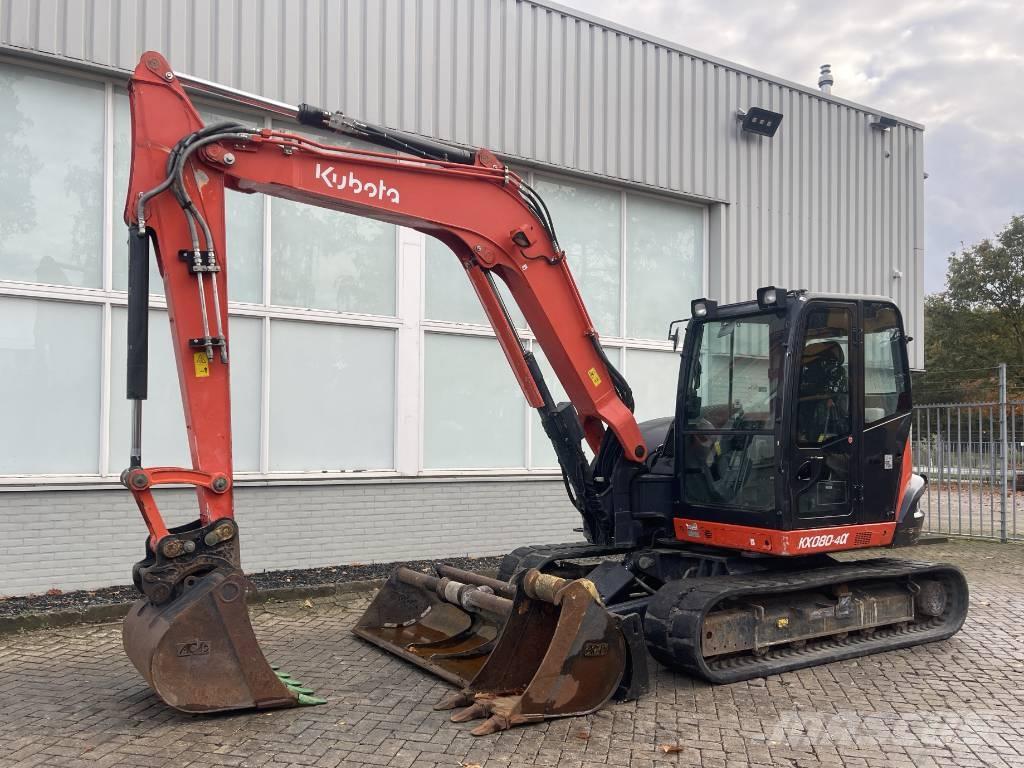 Kubota KX 080-4 CX Midi-gravemaskiner 7t - 12t