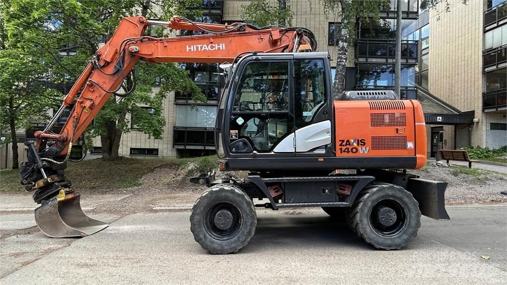 Hitachi ZX140W-5B Gravemaskiner på hjul