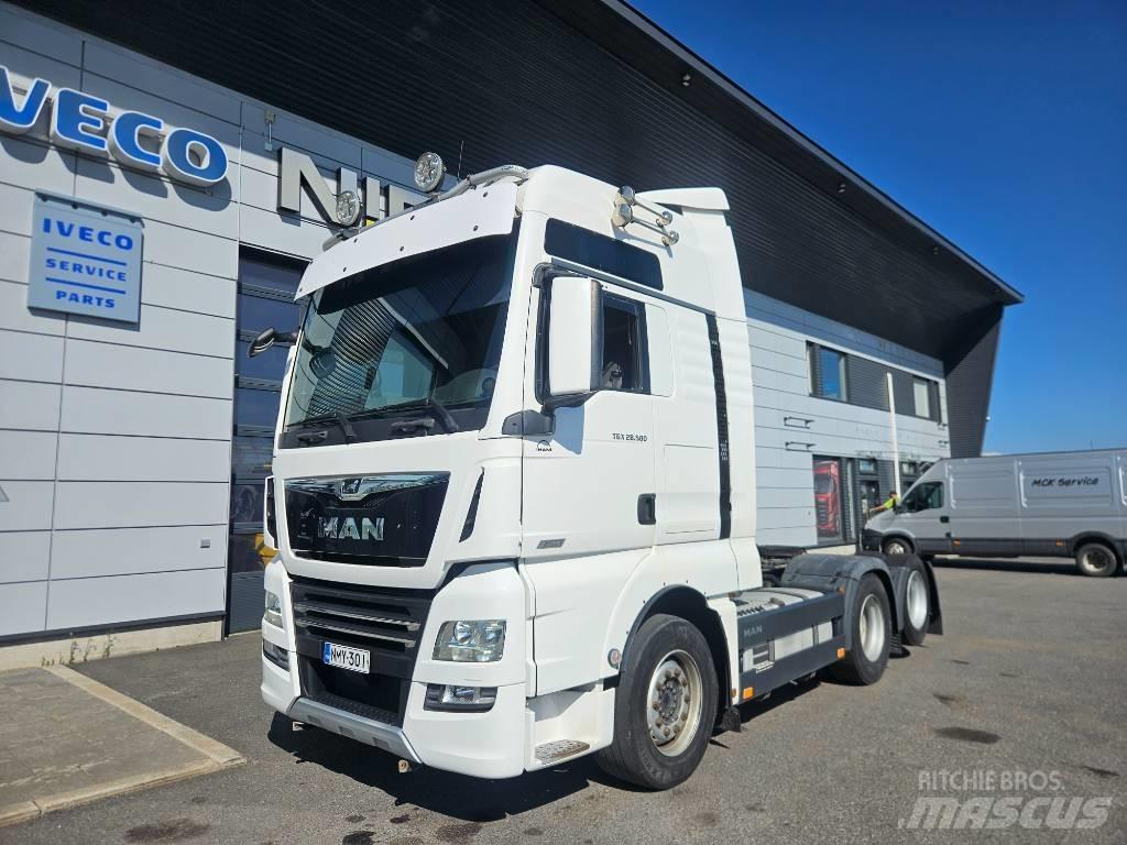 MAN TGX 580 6x2 Trækkere