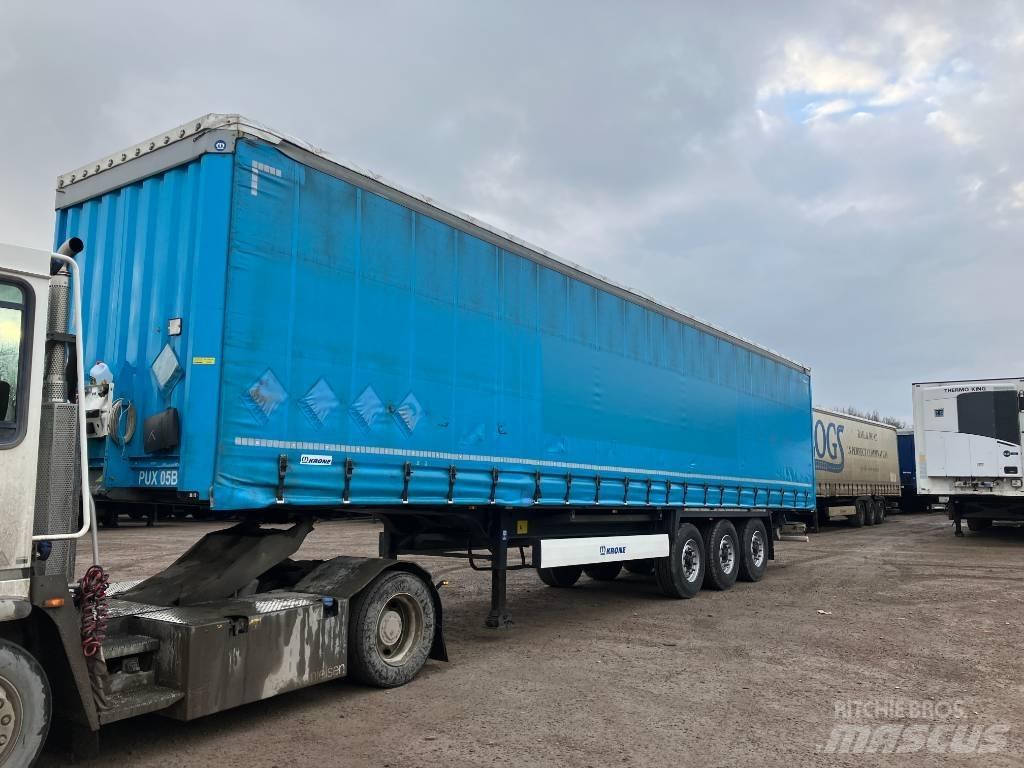 Krone GARDIN - COIL Semi-trailer med Gardinsider