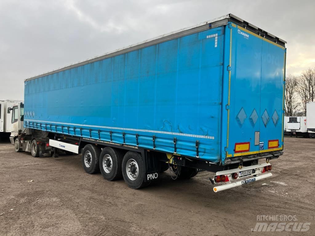 Krone GARDIN - COIL Semi-trailer med Gardinsider