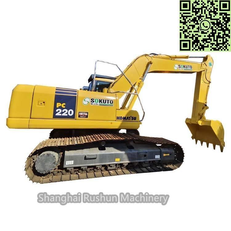 Komatsu PC220-7 Gravemaskiner på larvebånd