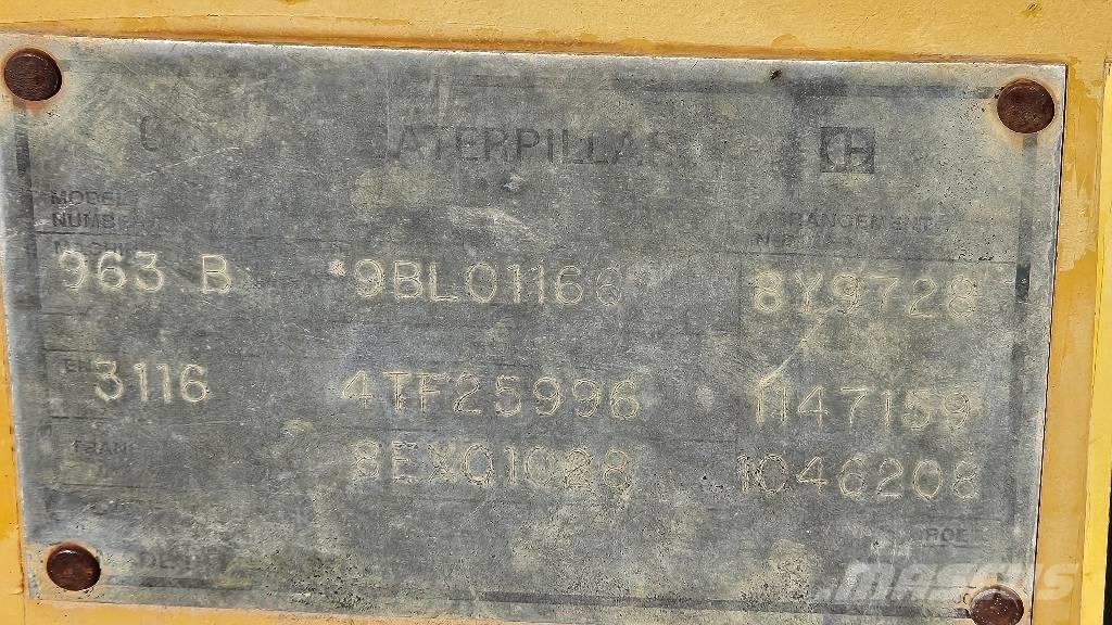 CAT 963 B Larvebåndslæssere