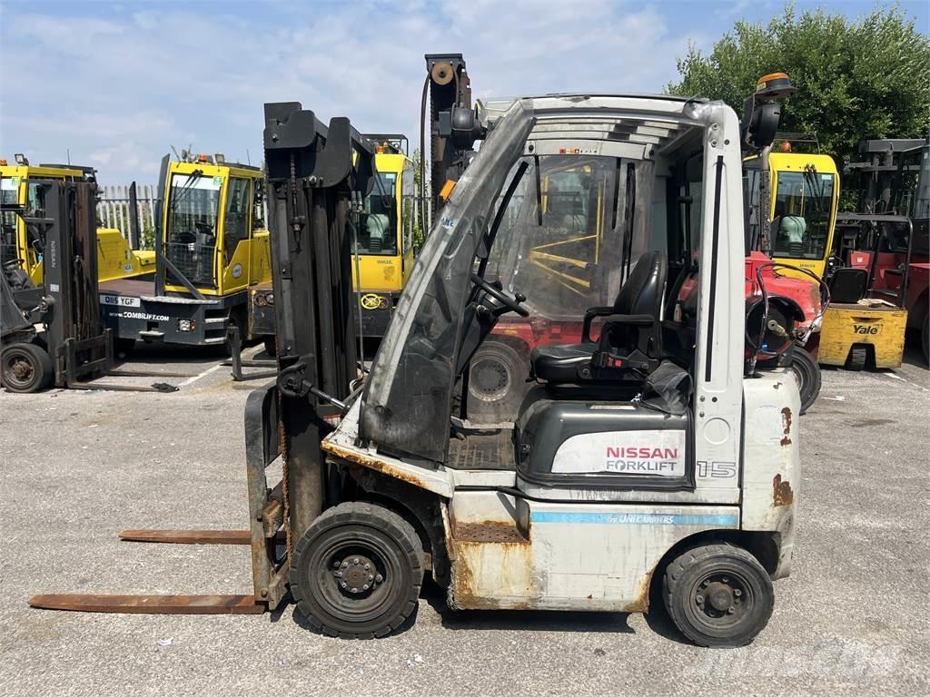 Nissan P1D1A15LQ LPG gaffeltrucks
