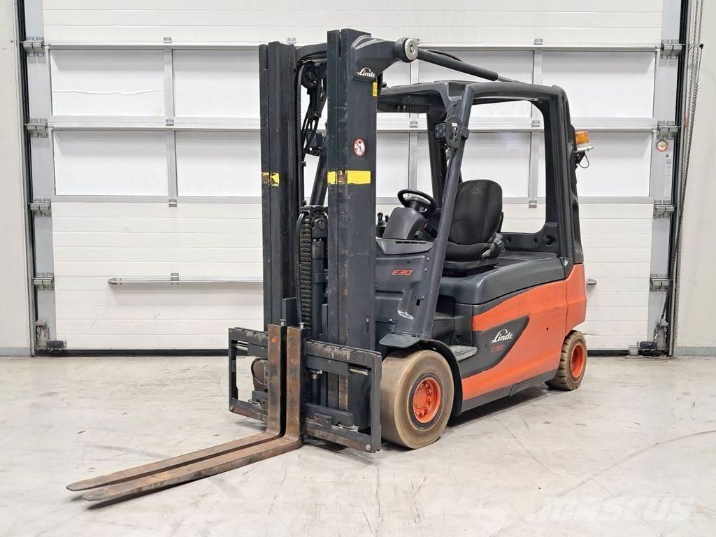 Linde E30L-01 El gaffeltrucks
