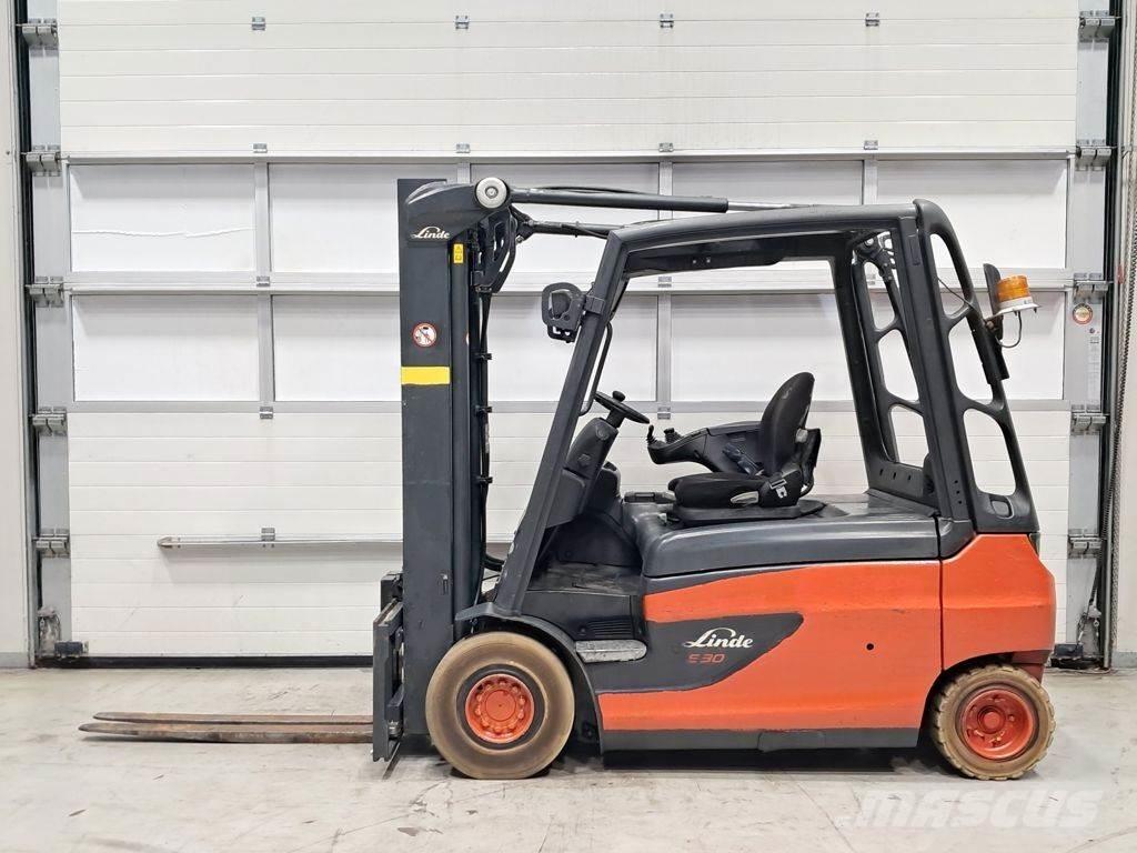 Linde E30L-01 El gaffeltrucks