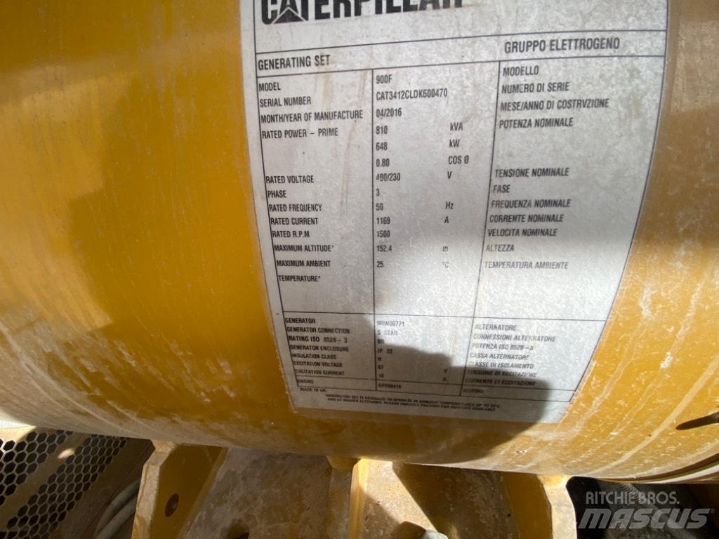 CAT 3412 Dieselgeneratorer