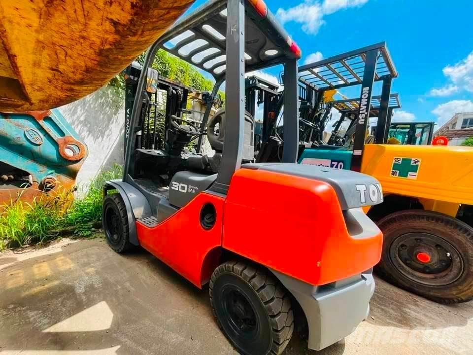 Toyota FB30-7 El gaffeltrucks