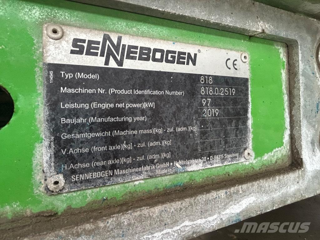 Sennebogen 818 Materialehåndteringsmaskiner