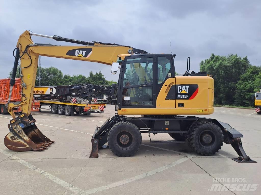 CAT M315F Gravemaskiner på hjul