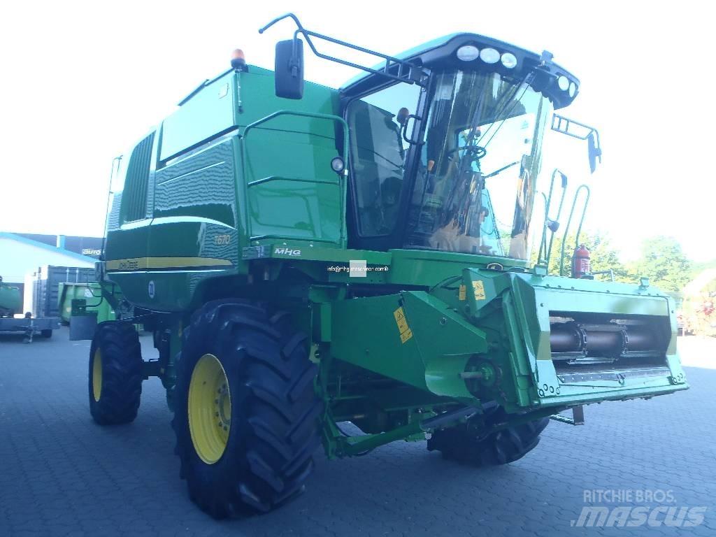 John Deere T670 Mejetærskere