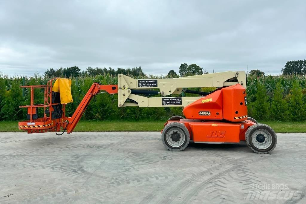 JLG E 450 AJ Bomlifte med knækarm