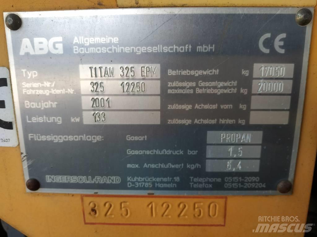 ABG Titan 325 EPM Asfaltudlæggere