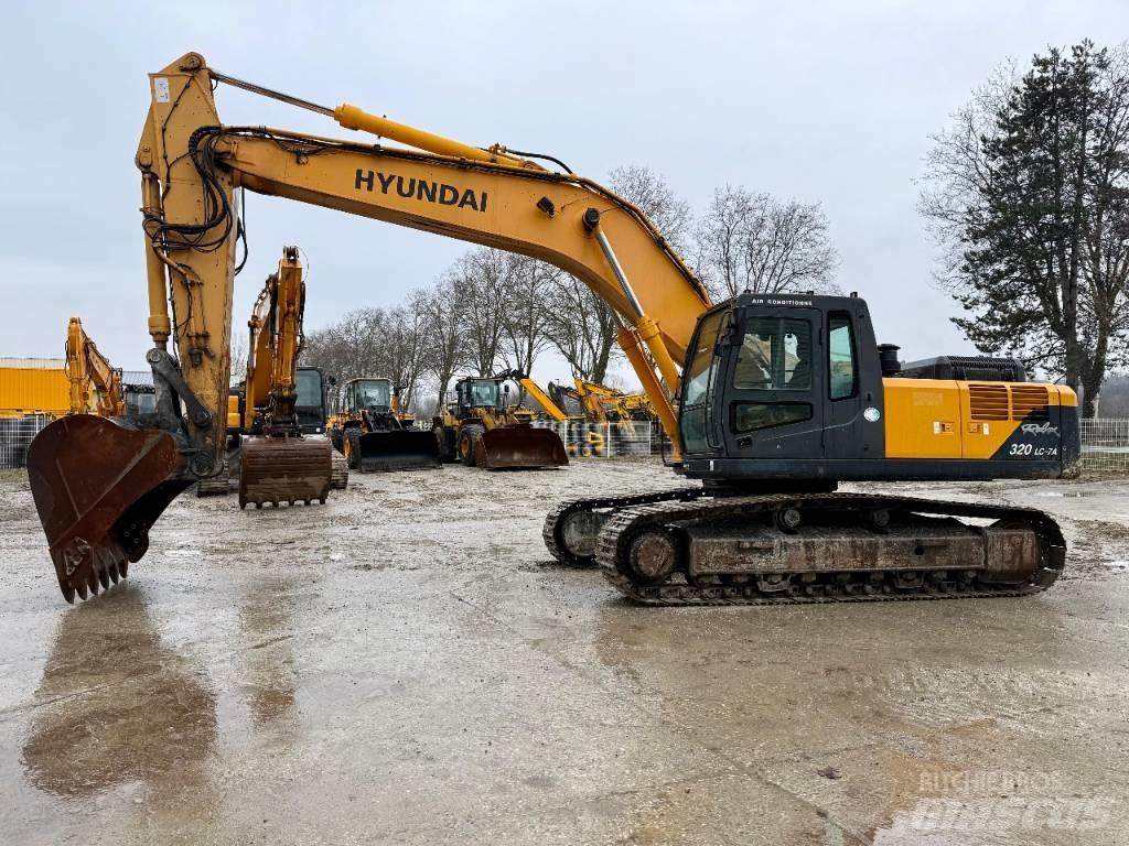 Hyundai R320LC-7A Gravemaskiner på larvebånd