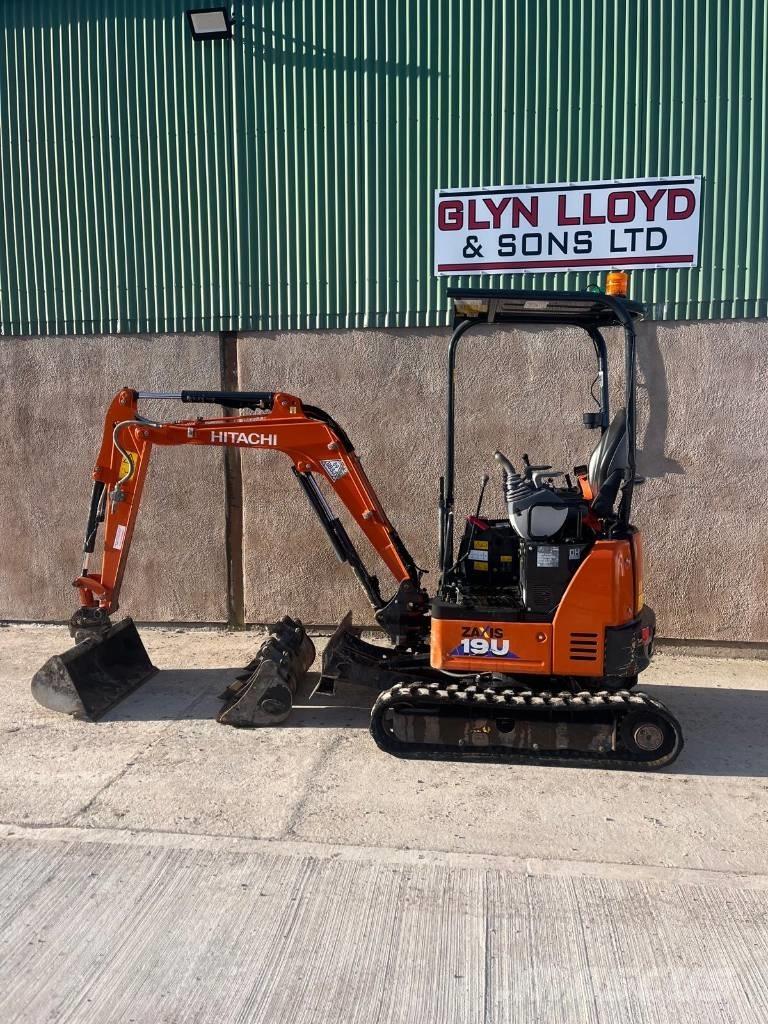 Hitachi ZX 19 U Minigravemaskiner