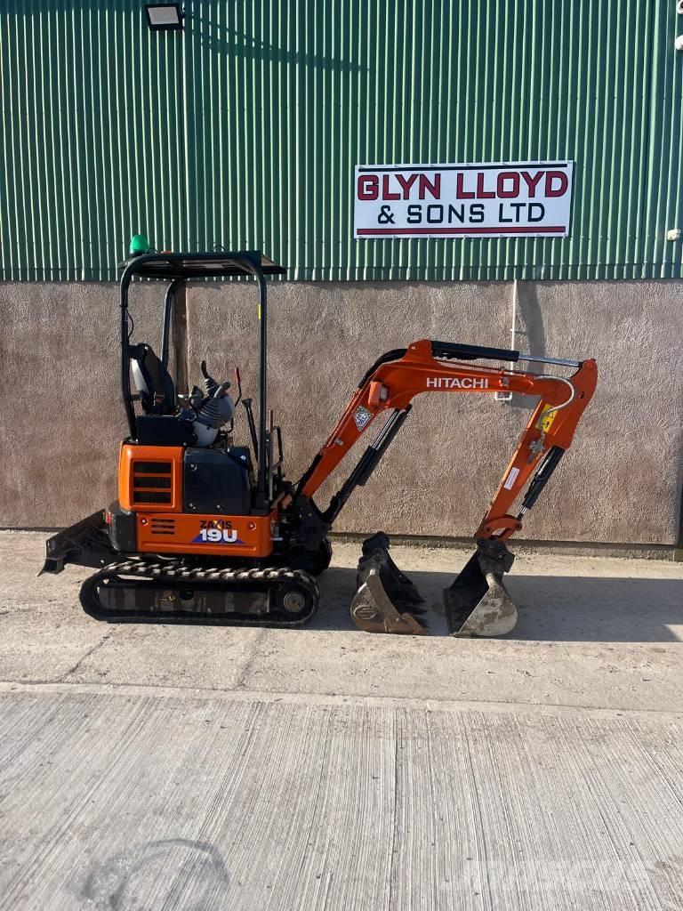 Hitachi ZX 19 U Minigravemaskiner
