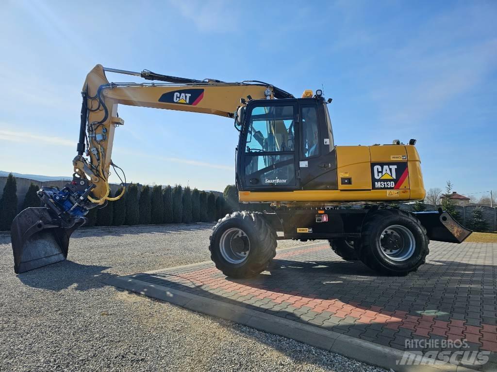 CAT 313 D Gravemaskiner på hjul