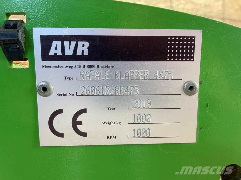 AVR RAFALE Kartoffelmaskiner - Andet udstyr
