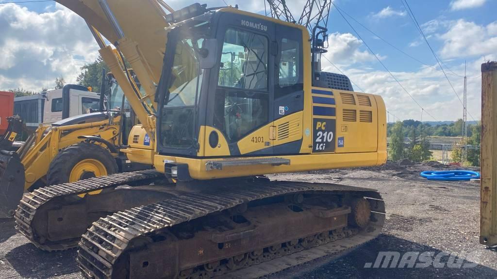Komatsu PC210 LCi‑10 Gravemaskiner på larvebånd