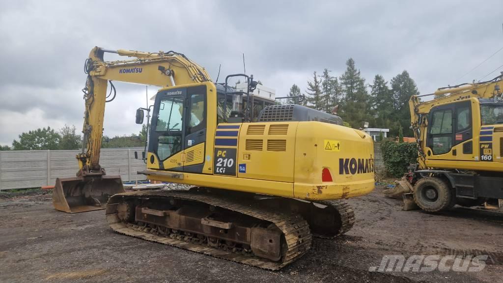 Komatsu PC210 LCi‑10 Gravemaskiner på larvebånd