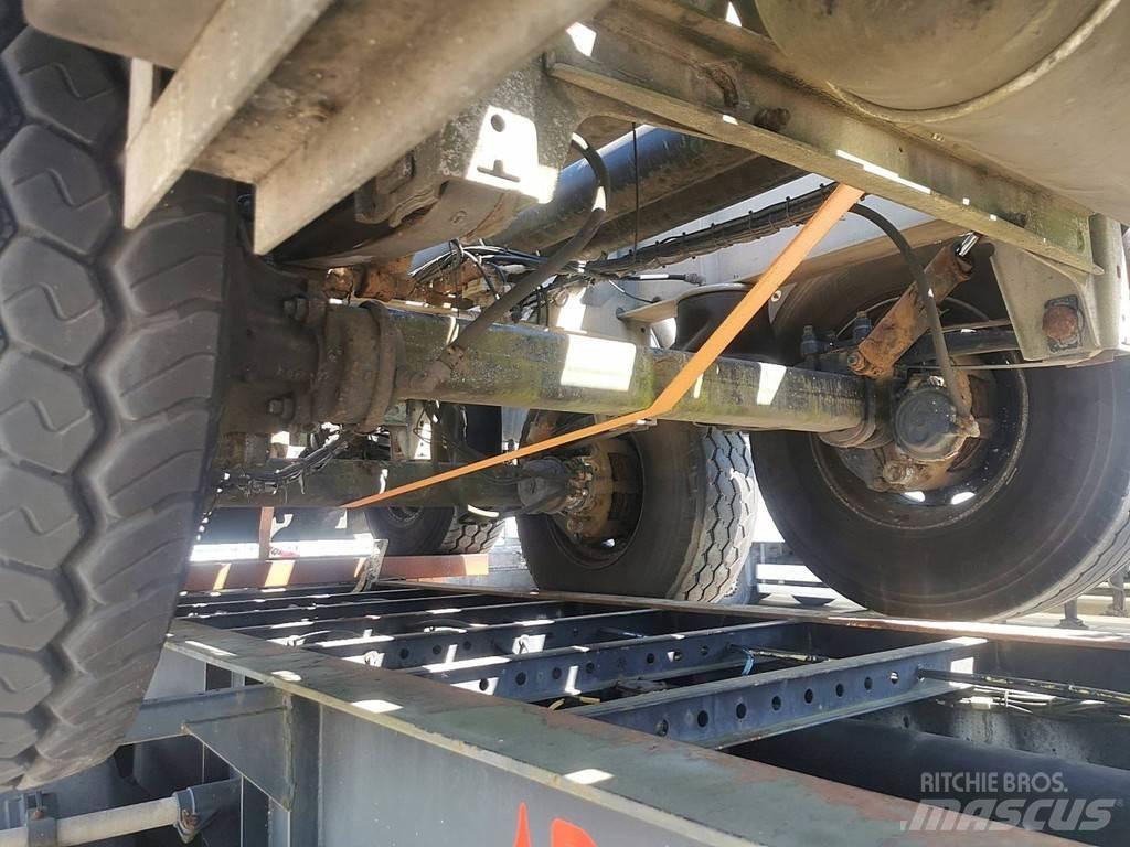 Van Hool 3B1094 Semi-trailer med containerramme