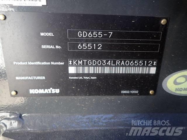 Komatsu GD655-7 Vejhøvle / Gradere