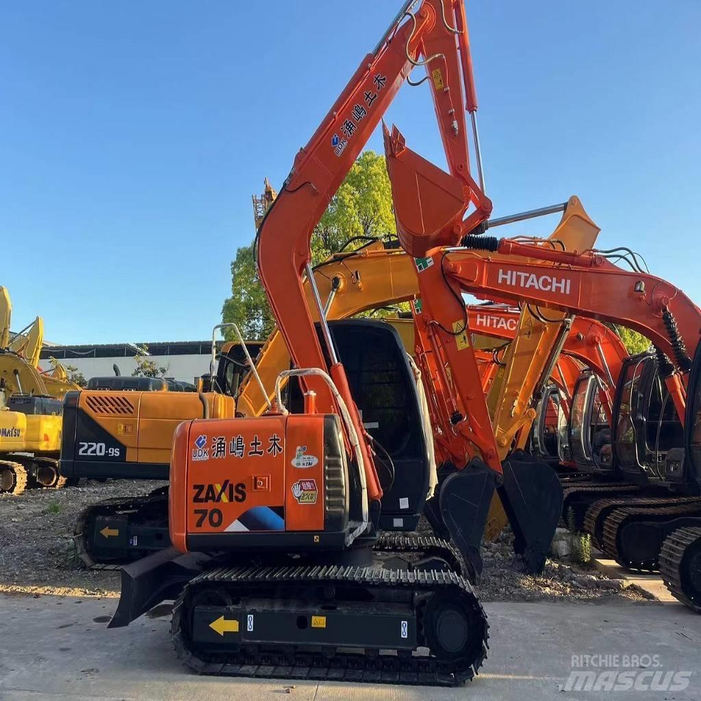 Hitachi ZX 70 Gravemaskiner på larvebånd