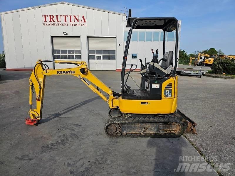 Komatsu PC 14 R-3HS Minigravemaskiner