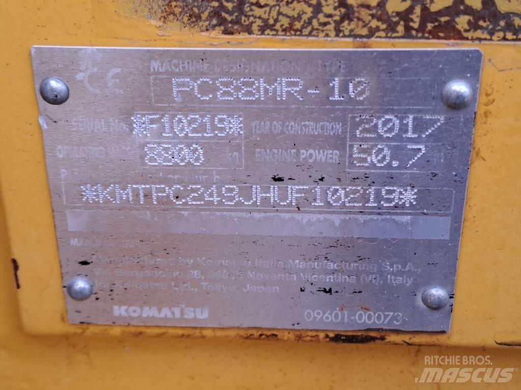 Komatsu PC 88 MR Kædegravere