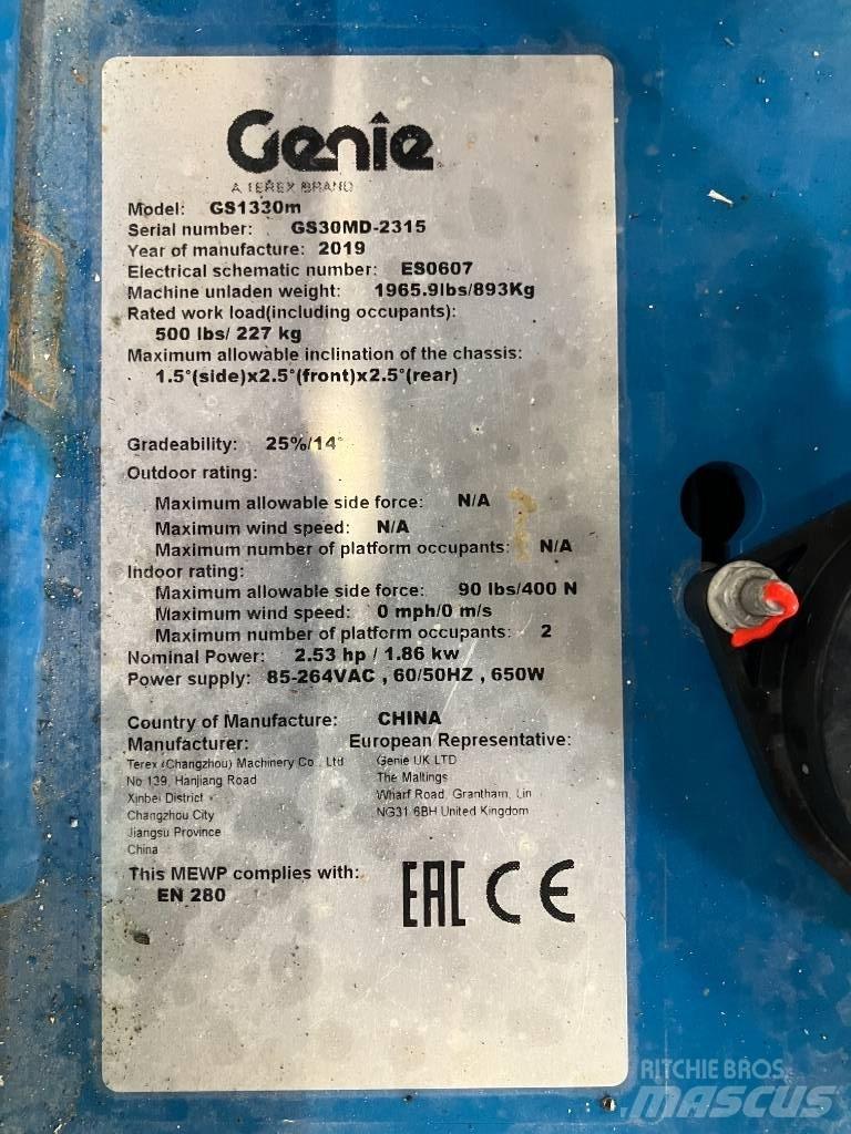 Genie GS 1330 Saxlifte