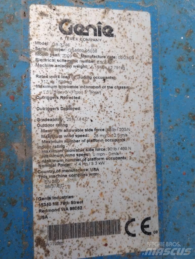 Genie GS 3246 Saxlifte