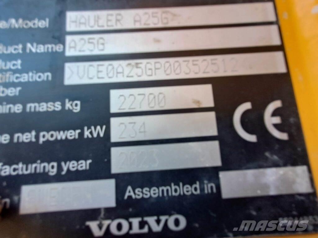 Volvo A25G Terrængående lastbiler