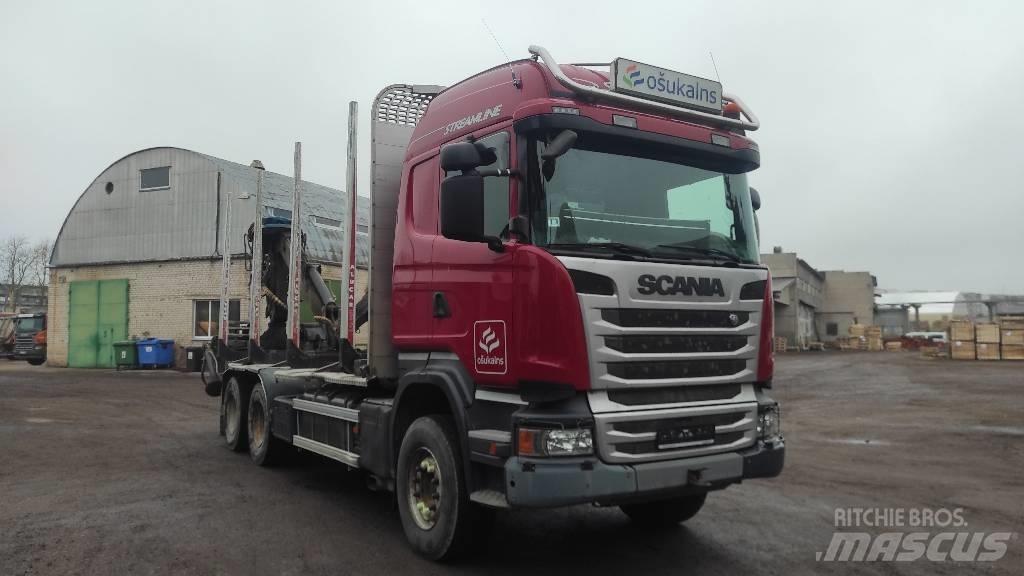 Scania R410 Tømmertransport