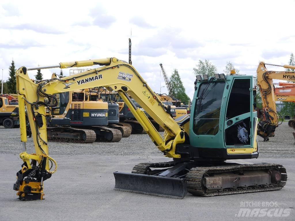 Yanmar Vio 80 Midi-gravemaskiner 7t - 12t