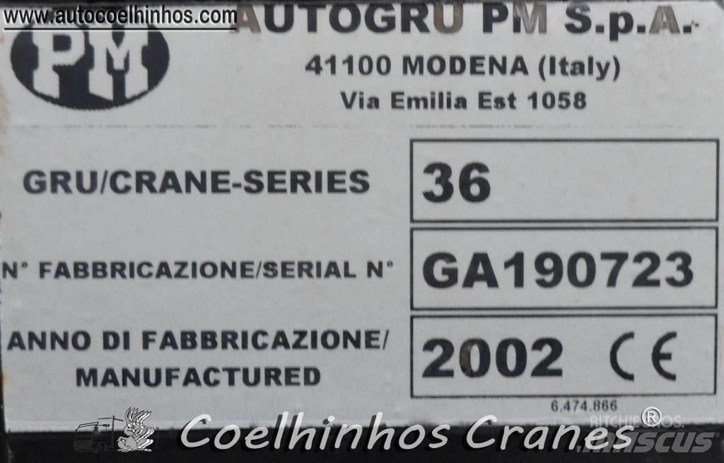 PM 36024 Lastbilmonterede kraner