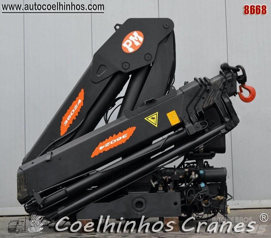 PM 36024 Lastbilmonterede kraner