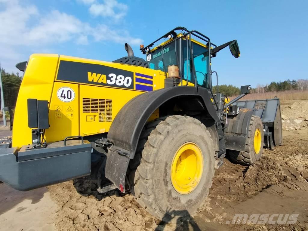 Komatsu WA 380-8 Læssemaskiner på hjul