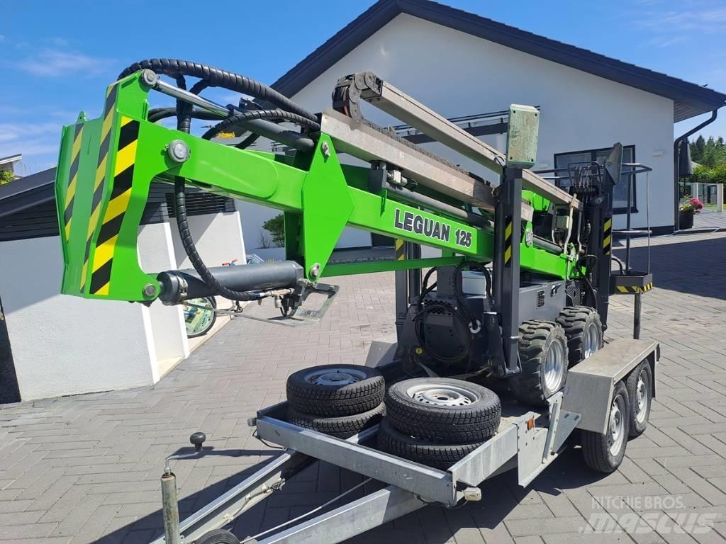Leguan 125 Kompakte selvkørende bomlifte
