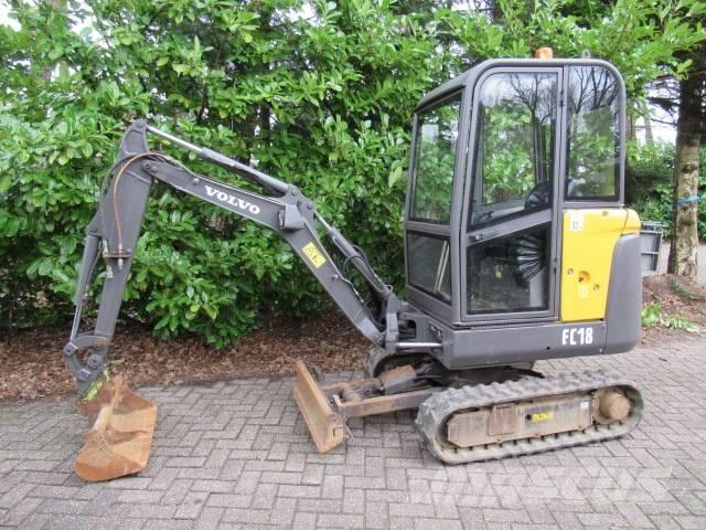 Volvo EC18D Minigravemaskiner