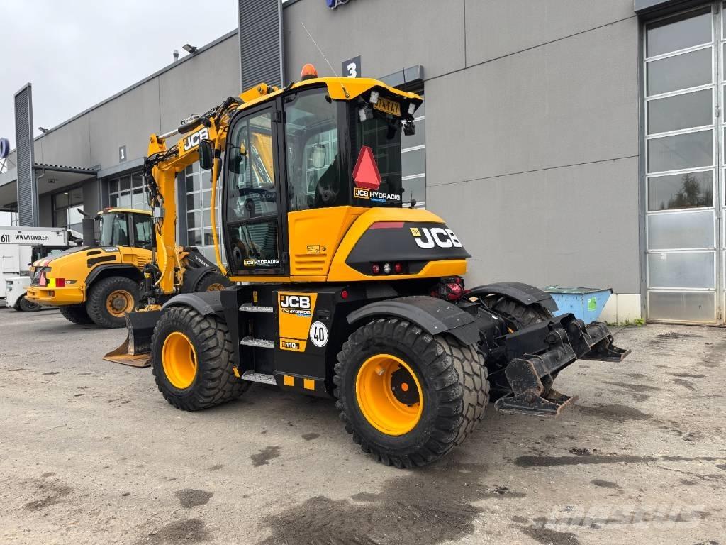 JCB 110 W Hydradig Gravemaskiner på hjul